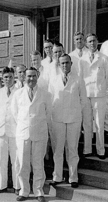 1936 Expansion and New Wing Added Bond issue passed and federal Public Works Administration funds enlarge existing wings and to build new four-story wing. Power plant built.