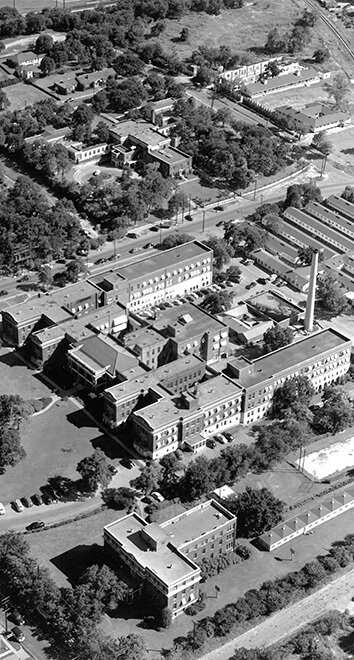 1954 New Parkland Hospital Added Old Parkland converted to care for tuberculosis victims, psychiatric and chronic care cases, formerly treated at Woodlawn Hospital.