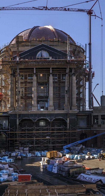 2012 Building on the Past Construction of the West Campus expansion begins.